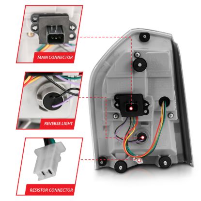Picture of ANZO USA Tail Light - 321344