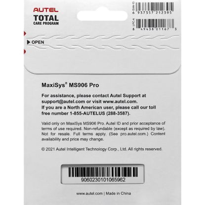 Picture of Autel Diagnostic Software - MS906P1YRUP