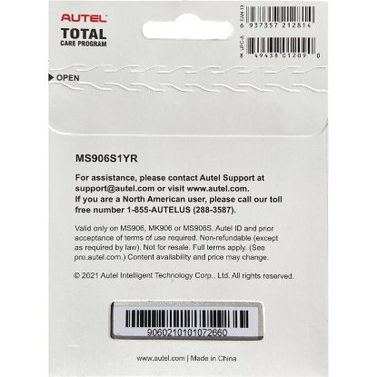 Picture of Autel Diagnostic Software - MS906S1YR