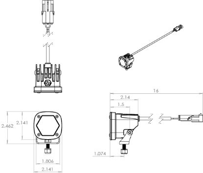 Picture of Baja Designs Auxiliary Light - 387805WT