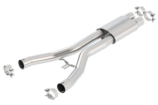 Picture of Borla Exhaust Resonator and Pipe Assembly - 60558