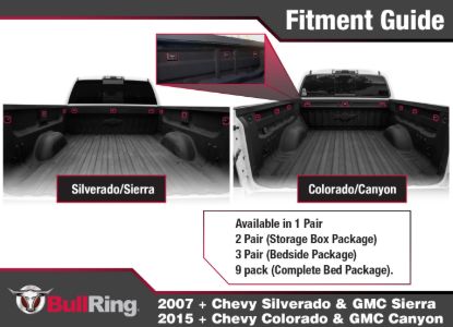Picture of Bull Ring USA Truck Bed Side Rail Anchor - 1019