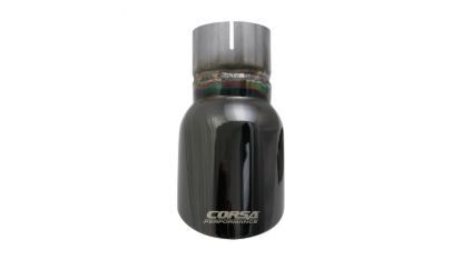 Picture of Corsa Performance Exhaust Tail Pipe Tip - TK002BLK