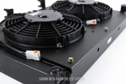 Picture of CSF Cooling - Racing & High Performance Division Engine Cooling Fan Assembly - 8180