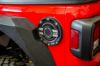 Picture of DV8 Offroad Fuel Door Cover - D-JL-190004-MIL