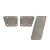 Picture of DV8 Offroad Accelerator / Brake / Clutch Pedal Pad Set - D-JP-180026-BL