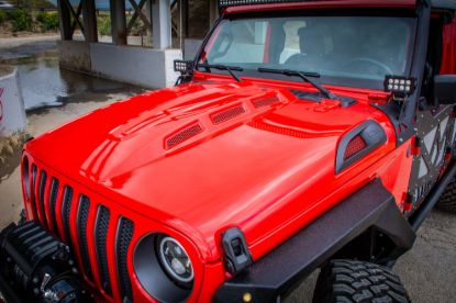 Picture of DV8 Offroad Hood - HDMBJL-01