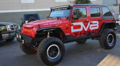 Picture of DV8 Offroad Auxiliary Light Mounting Bracket - LBSRTB-05