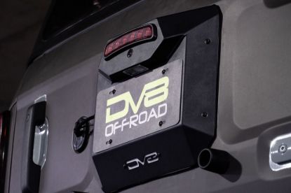 Picture of DV8 Offroad Spare Tire Carrier Delete Plate - TSBR-01