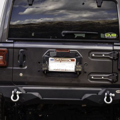 Picture of DV8 Offroad Spare Tire Carrier Delete Plate - TSJL-03