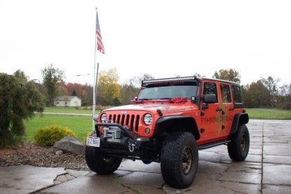 Picture of Fishbone Offroad Spare Tire Jack Mounting Bracket - FB31317