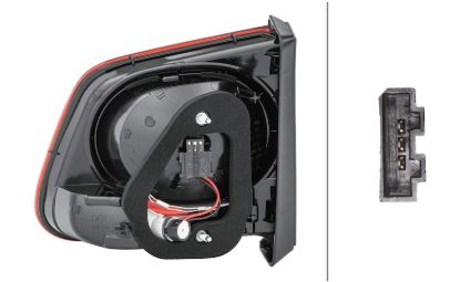 Picture of Hella Tail Light Assembly - 009692101