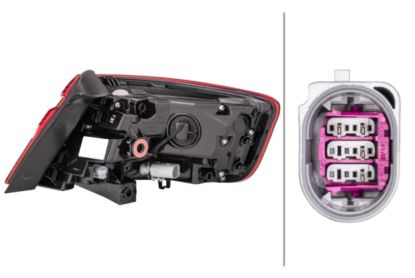 Picture of Hella Tail Light Assembly - 012836091