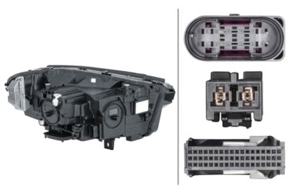 Picture of Hella Headlight Assembly - 013074651