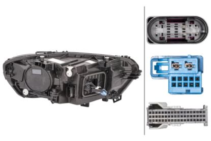 Picture of Hella Headlight Assembly - 015086551