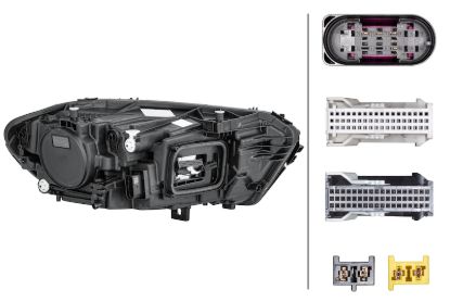 Picture of Hella Headlight Assembly - 015091951