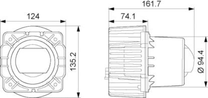 Picture of Hella Headlight - 015318051