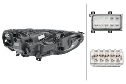 Picture of Hella Headlight Assembly - 354869091