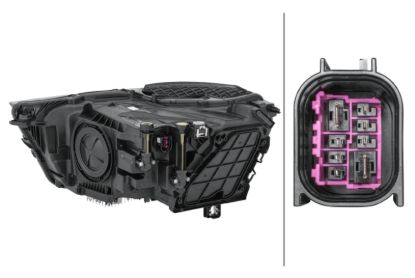 Picture of Hella Headlight Assembly - 354870061