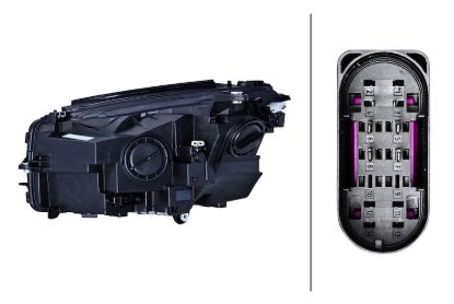 Picture of Hella Headlight Assembly - 354877061
