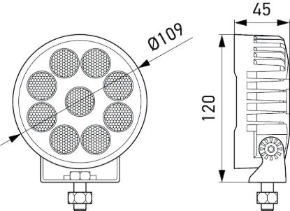 Picture of Hella Work Light - 357113002