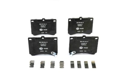 Picture of HELLA Brakes Disc Brake Pad Set - 355046311