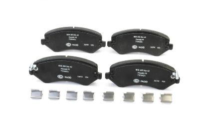 Picture of HELLA Brakes Disc Brake Pad Set - 355046621