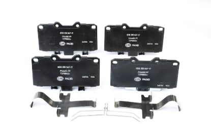 Picture of HELLA Brakes Disc Brake Pad Set - 355047171