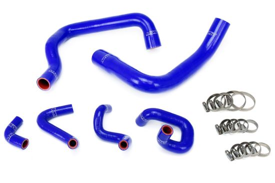 Picture of HPS Performance Radiator Coolant Hose Kit - 57-1010-BLUE