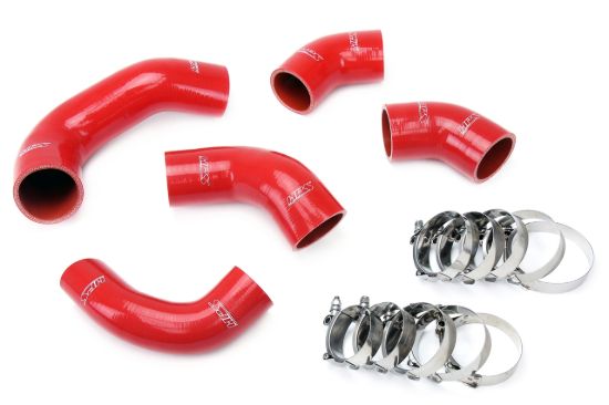 Picture of HPS Performance Intercooler Hose Kit - 57-1227-RED