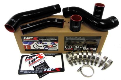 Picture of HPS Performance Intercooler Hose Kit - 57-1228-BLK