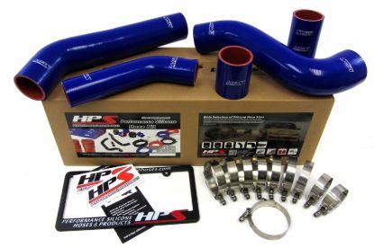 Picture of HPS Performance Intercooler Hose Kit - 57-1228-BLUE