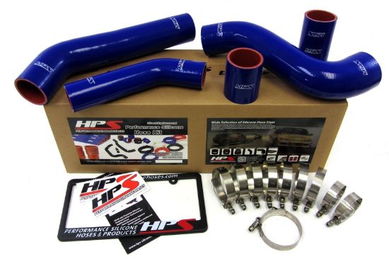 Picture of HPS Performance Intercooler Hose Kit - 57-1228-BLUE