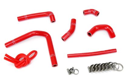 Picture of HPS Performance Radiator Coolant Hose Kit - 57-1233-RED