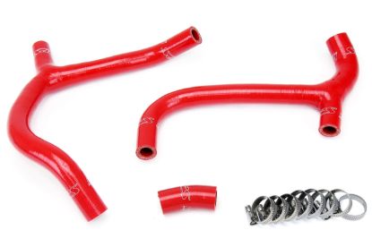Picture of HPS Performance Radiator Coolant Hose Kit - 57-1236-RED