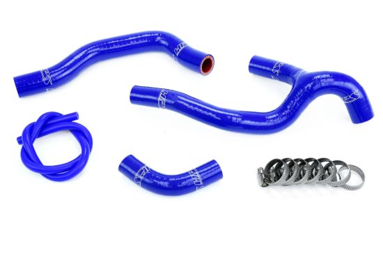 Picture of HPS Performance Radiator Coolant Hose Kit - 57-1237-BLUE
