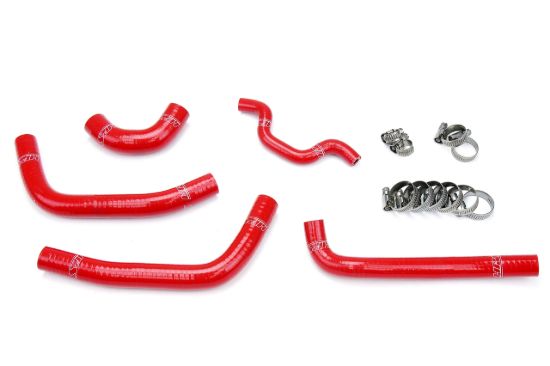 Picture of HPS Performance Radiator Coolant Hose Kit - 57-1240-RED