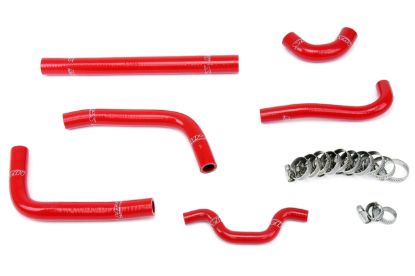 Picture of HPS Performance Radiator Coolant Hose Kit - 57-1241-RED