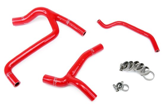 Picture of HPS Performance Radiator Coolant Hose Kit - 57-1243-RED