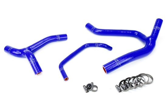 Picture of HPS Performance Radiator Coolant Hose Kit - 57-1244-BLUE