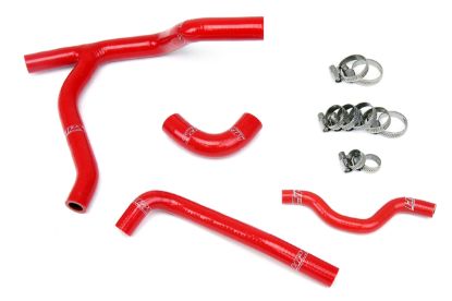 Picture of HPS Performance Radiator Coolant Hose Kit - 57-1245-RED