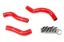 Picture of HPS Performance Radiator Coolant Hose Kit - 57-1249-RED