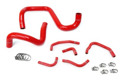 Picture of HPS Performance Radiator Coolant Hose Kit - 57-1285-RED
