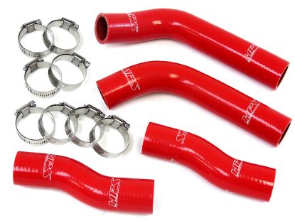 Picture of HPS Performance Radiator Coolant Hose Kit - 57-1315-RED