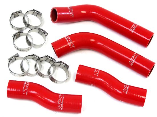 Picture of HPS Performance Radiator Coolant Hose Kit - 57-1315-RED