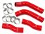 Picture of HPS Performance Radiator Coolant Hose Kit - 57-1315-RED