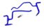 Picture of HPS Performance HVAC Heater Hose Kit - 57-1326H-BLUE