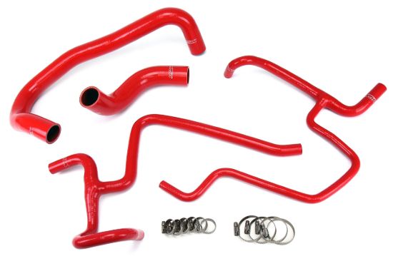 Picture of HPS Performance Radiator Coolant Hose Kit - 57-1327-RED