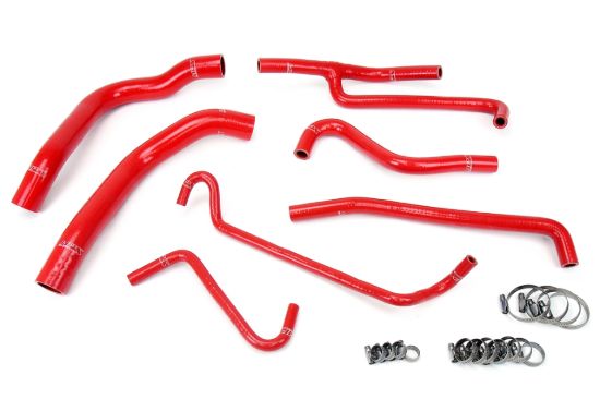 Picture of HPS Performance Radiator Coolant Hose Kit - 57-1330-RED