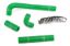 Picture of HPS Performance Radiator Coolant Hose Kit - 57-1367-GRN
